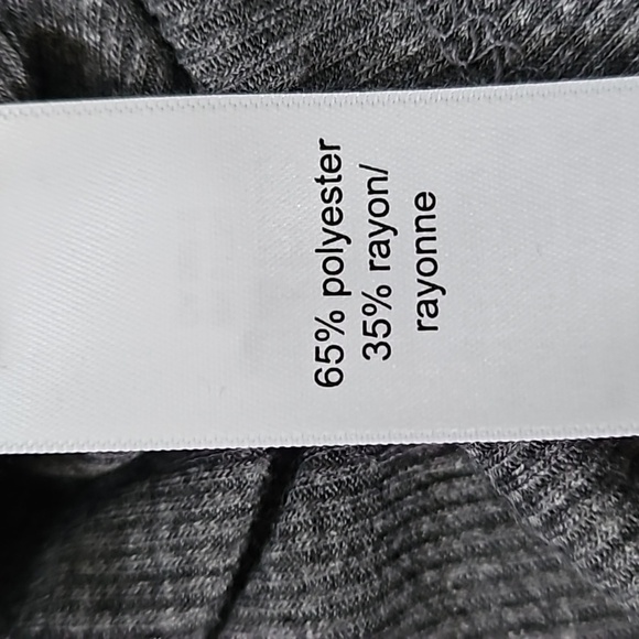 Maurices Gray Henley Long Sleeve Tee with Rust and Pink Stripes NWT - Picture 12 of 12